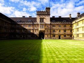 Oxford, Wadham College (založena 1610)