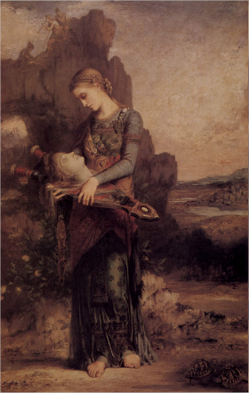 Gustave Moreau - Orphée (1865)