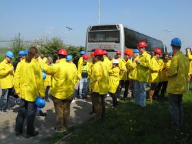 Účastníci exkurze ČKD - Kutná Hora, 23.4.2014