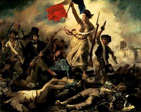 Eugene Delacroix - La Liberté guidant le peuple (1830)